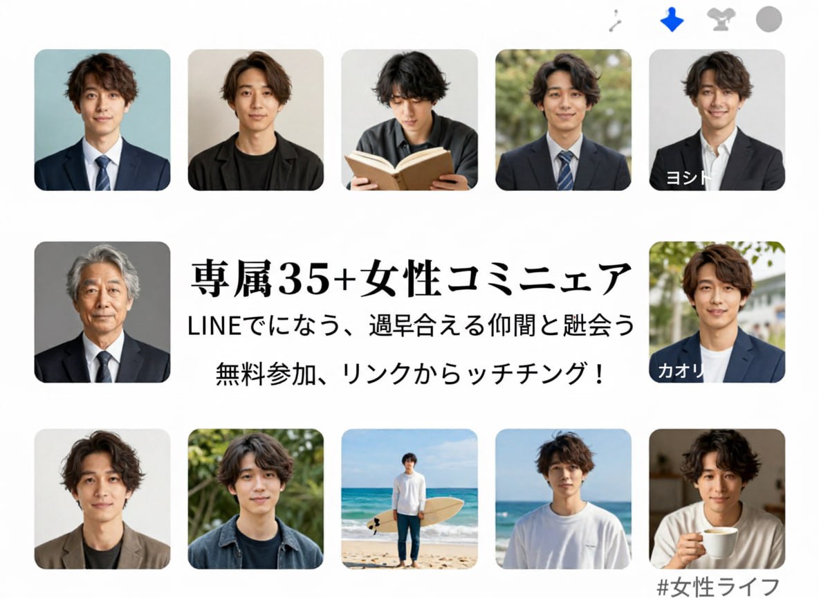 35歳以上女性向けソーシャルサークル